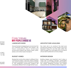 Brochure Designs - Corner Brick Nine, Thiruninravur